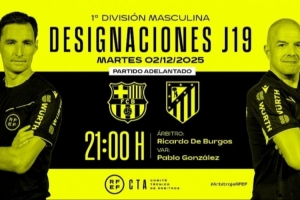 巴萨VS马竞裁判安排：主裁判布尔戈斯，VAR裁判巴勃罗·冈萨雷斯