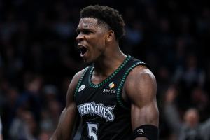 爱德华兹生涯共102次单场砍下30+ 超越唐斯独占森林狼队史最多