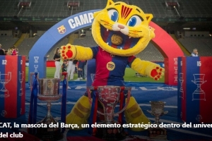 大获成功！每体：巴萨吉祥物风靡社媒+粉丝破百万，有望实现创收